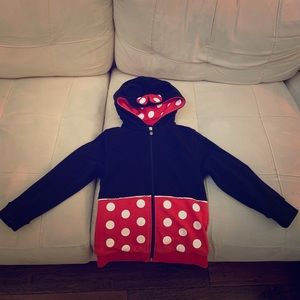 Girls Minnie Mouse Cubcoat Hoodie